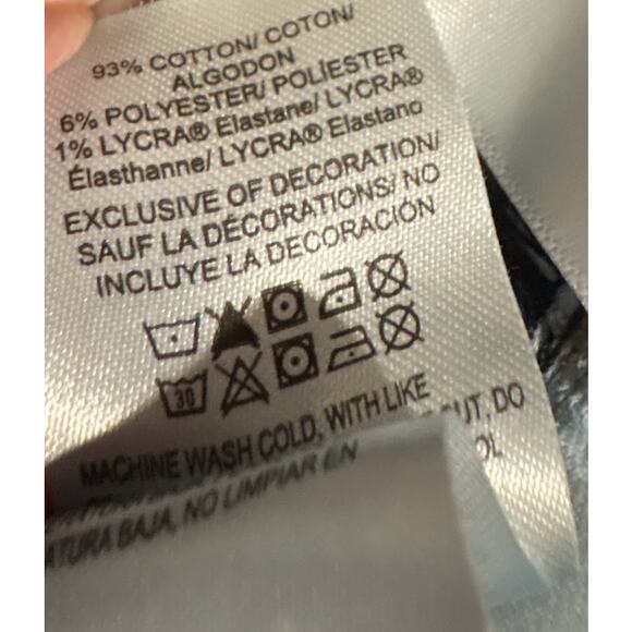 Lucky Brand Women's Dark Wash Sweet Mid-Rise Straight Jeans Size 16 - Picture 7 of 7